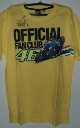 Maglietta Valentino Rossi Fan Club - autografata